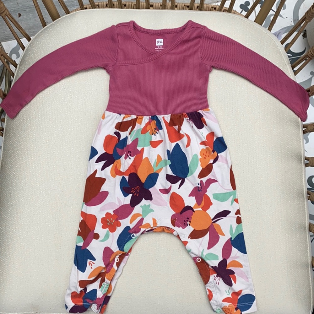 COPY - Tea Collection Wrap Romper